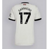 Dres Manchester United Alejandro Garnacho #17 Tretina 2024-25 Krátky Rukáv